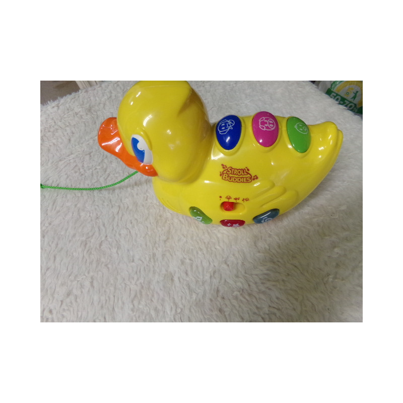 Pato de  arrastre con luz y sonido. Segunda mano