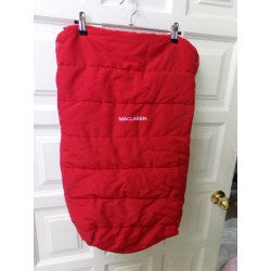 Saco polar rojo Maclaren. Segunda mano