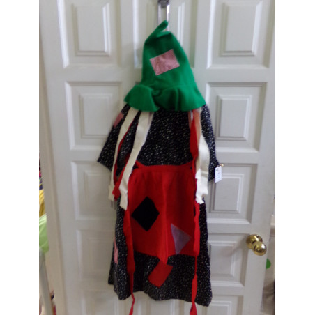 Disfraz de bruja talla 6-7 años. Segunda mano