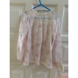 Blusa flores 8 años