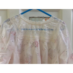 Blusa flores 8 años