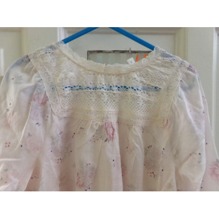 Blusa flores 8 años