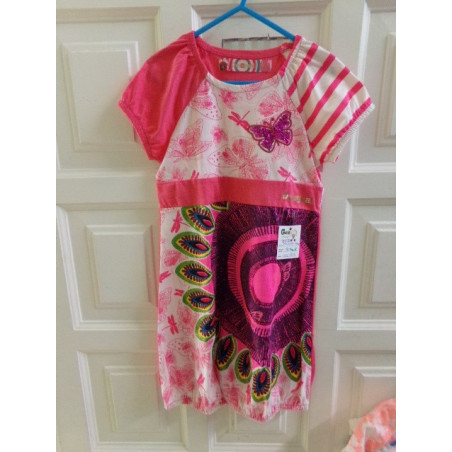 Vestido desigual 7 - 8 años
