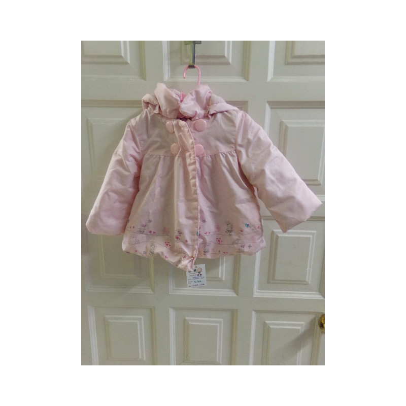 chaqueta rosa talla 12 meses. Segunda mano