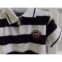 Polo de rayas Houbiot. Talla 6 años. Segunda mano
