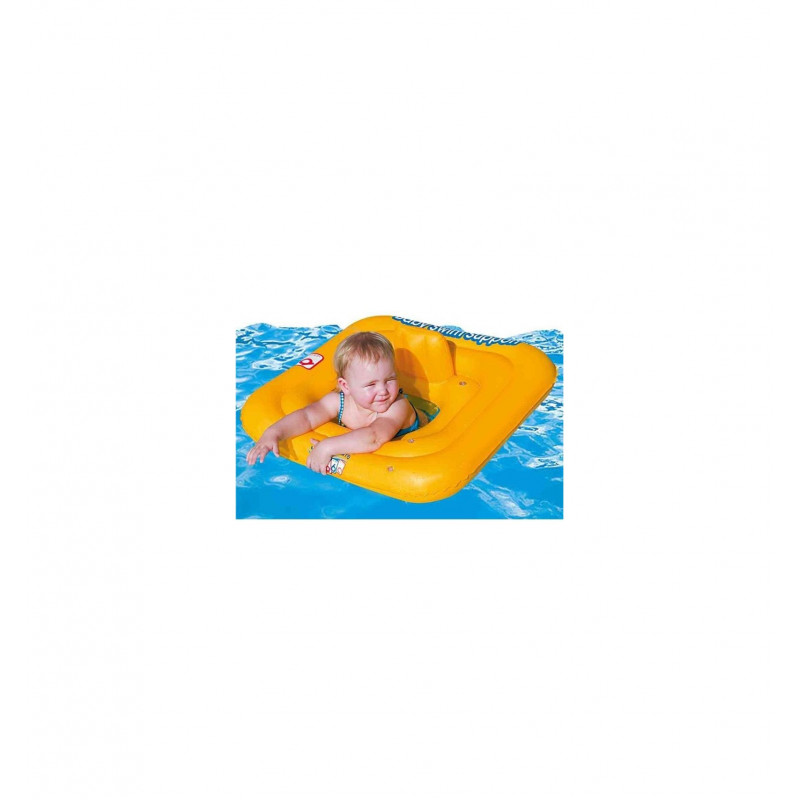Flotador de Aro Doble con Asiento Swim Safe Primeros Pasos para Bebés 69X69cm de 1-2 Años Bestway segunda mano
