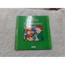 Caillou en la biblioteca