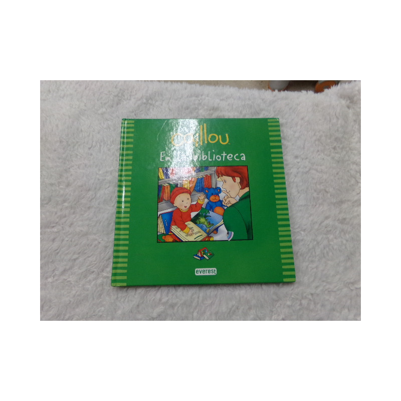 Caillou en la biblioteca