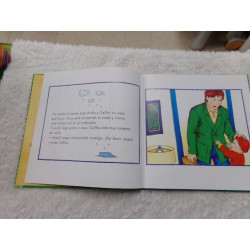 Caillou en la biblioteca