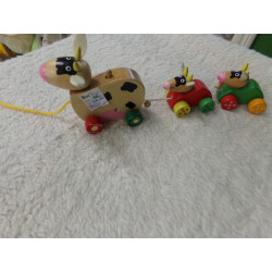 Vaquita arrastre con sonido. Segunda mano