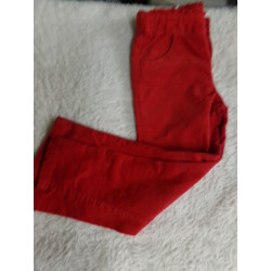 Pantalón de pana rojo. talla 24-36 meses. Zara. Segunda mano