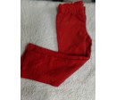 Pantalón de pana rojo. talla 24-36 meses. Zara. Segunda mano