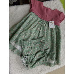 Vestido Neck&Neck talla 12 meses. Segunda mano