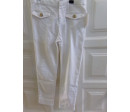 Pantalón blanco talla 7 años. Segunda mano