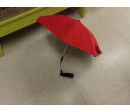 Sombrilla Jané roja. Segunda mano