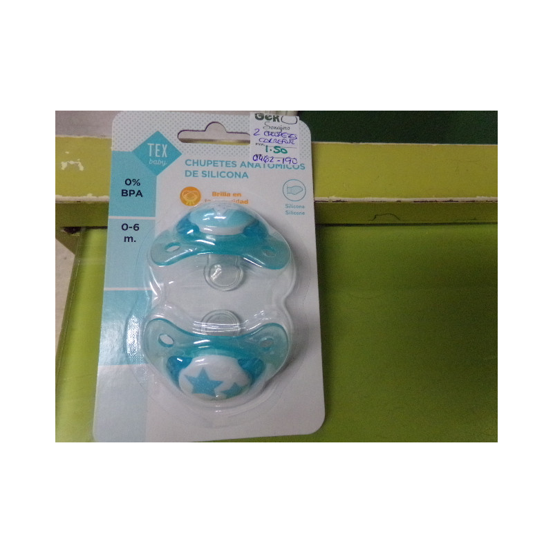 2 Chupetes anatómicos. A estrenar