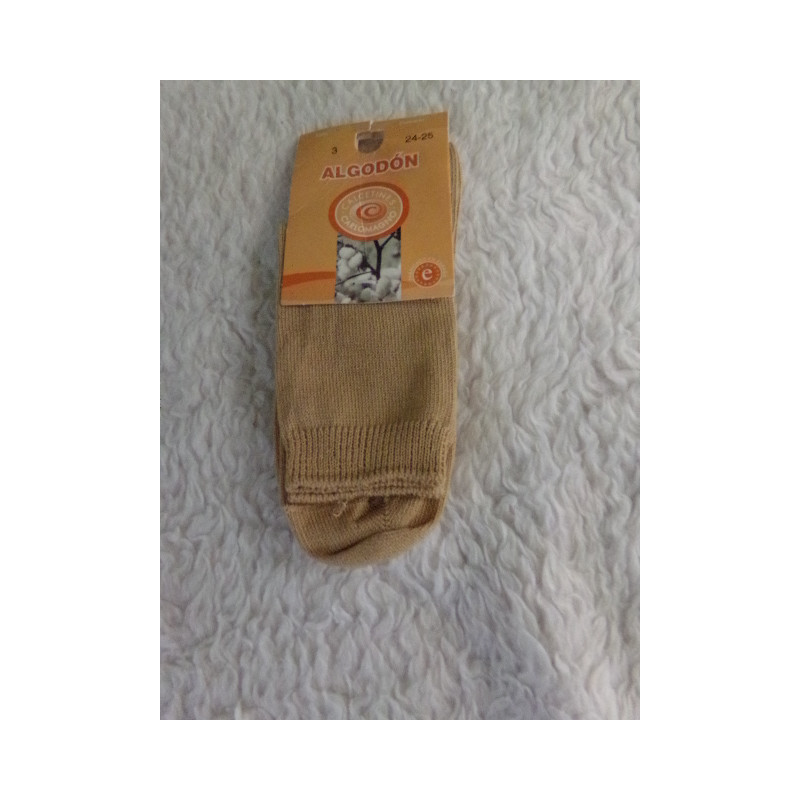 Calcetines 24-25 camel. A estrenar