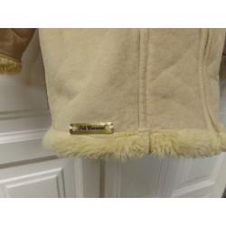 abrigo piel vuelta talla 3 años. Pili Carrera. Segunda mano