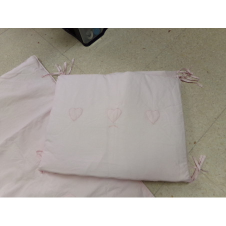 Edredón con chichonera. Petit Praia para cuna. Segunda mano