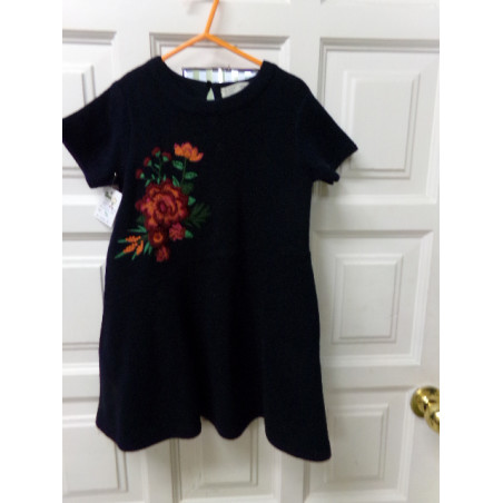 Vestido de punto talla 7 años. Zara. Segunda mano