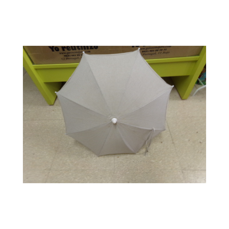 Sombrilla beig segunda mano