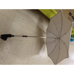 Sombrilla beig segunda mano