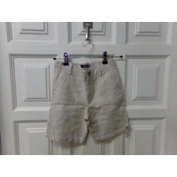 pantalon corto lino 5 - 6 años