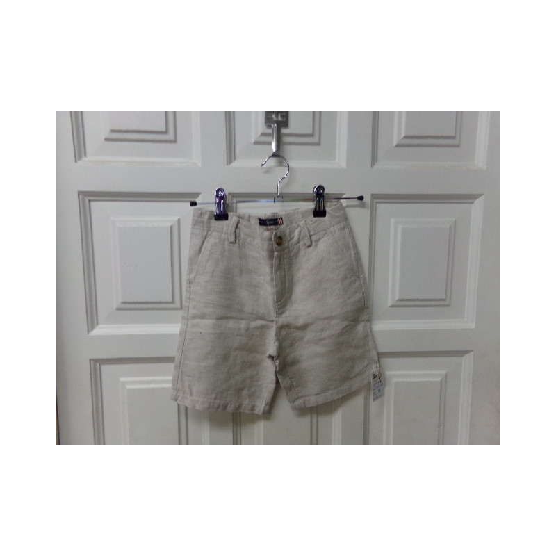 pantalon corto lino 5 - 6 años