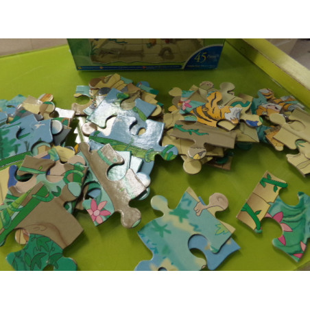 Puzzle Jungla. Segunda mano