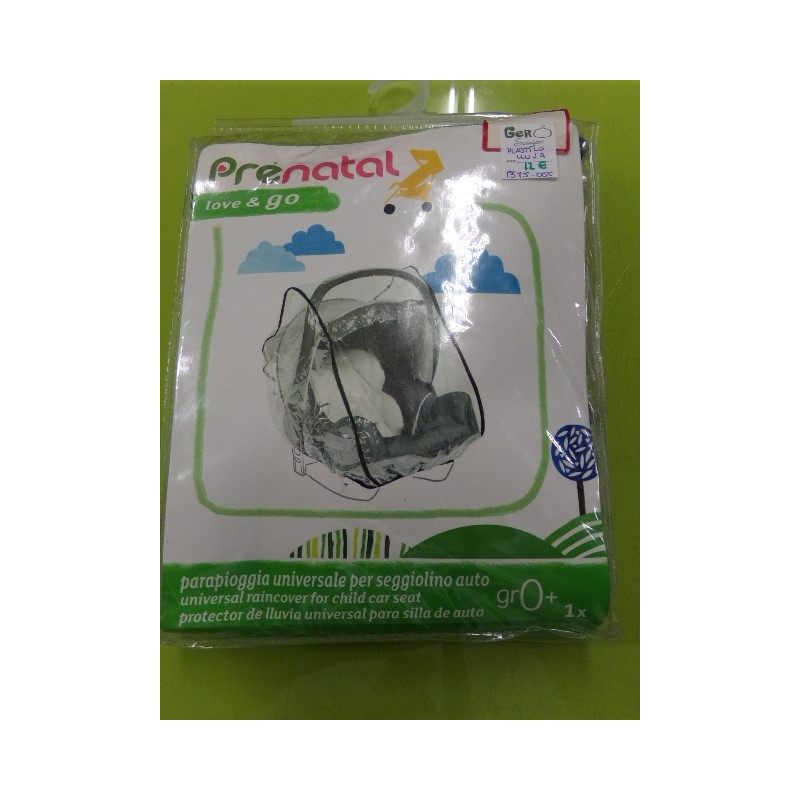 Plástico de lluvia para grupo cero