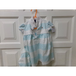 Vestido con bragola Ralph Lauren talla 9 meses. Segunda mano