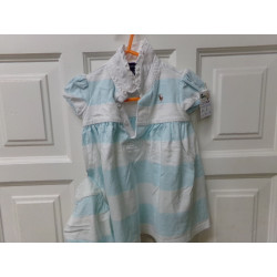 Vestido con bragola Ralph Lauren talla 9 meses. Segunda mano