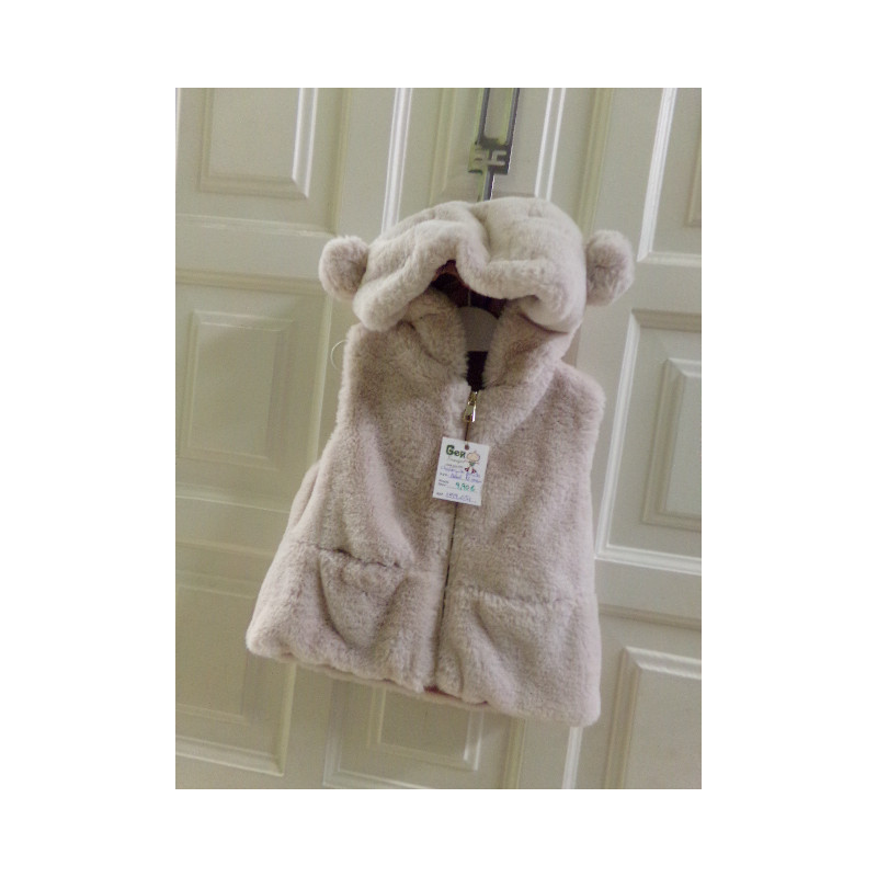 Chalequito pelito talla 12 meses. Segunda mano