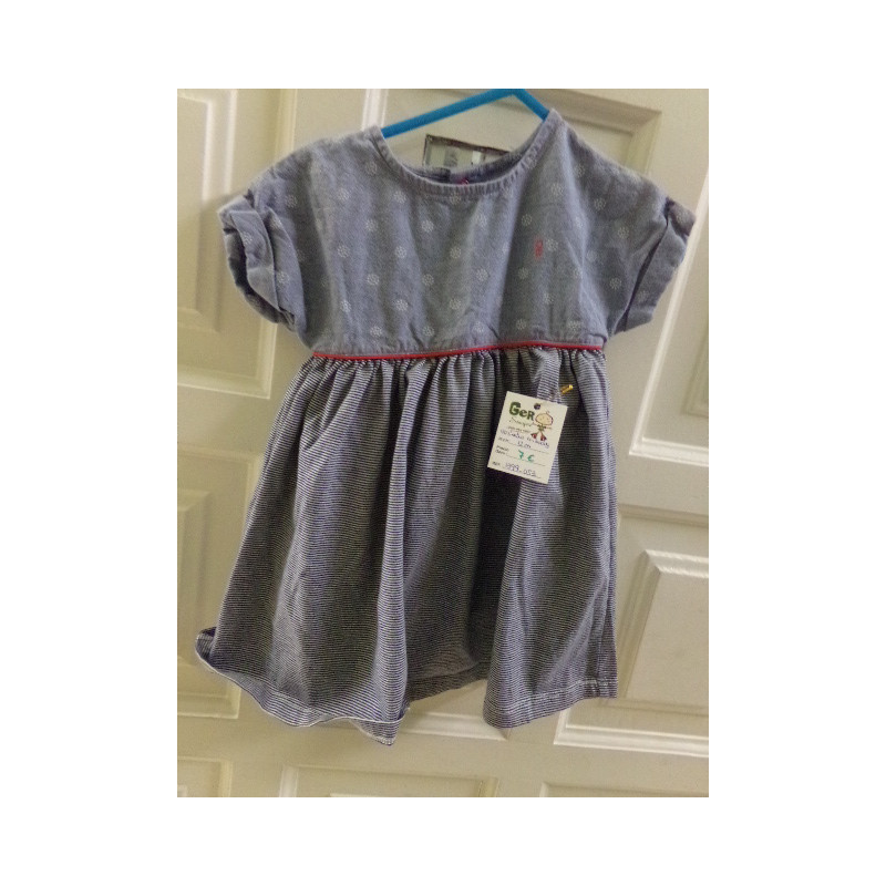 Vestido con body talla 12 meses. Segudna mano