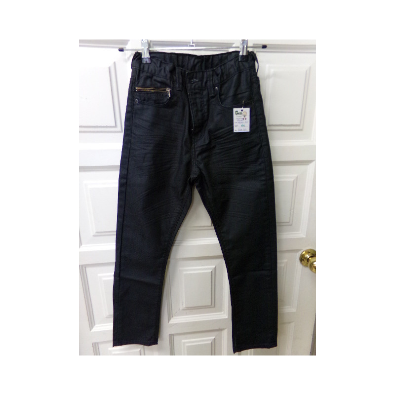Vaquero negro talla 10 años. Segunda mano