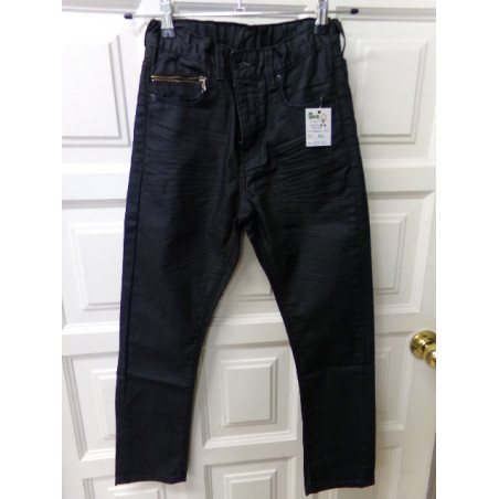 Vaquero negro talla 10 años. Segunda mano