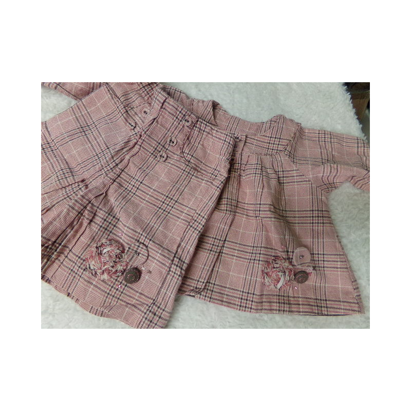 Conjunto de cuadros talla 6 meses. Segunda mano