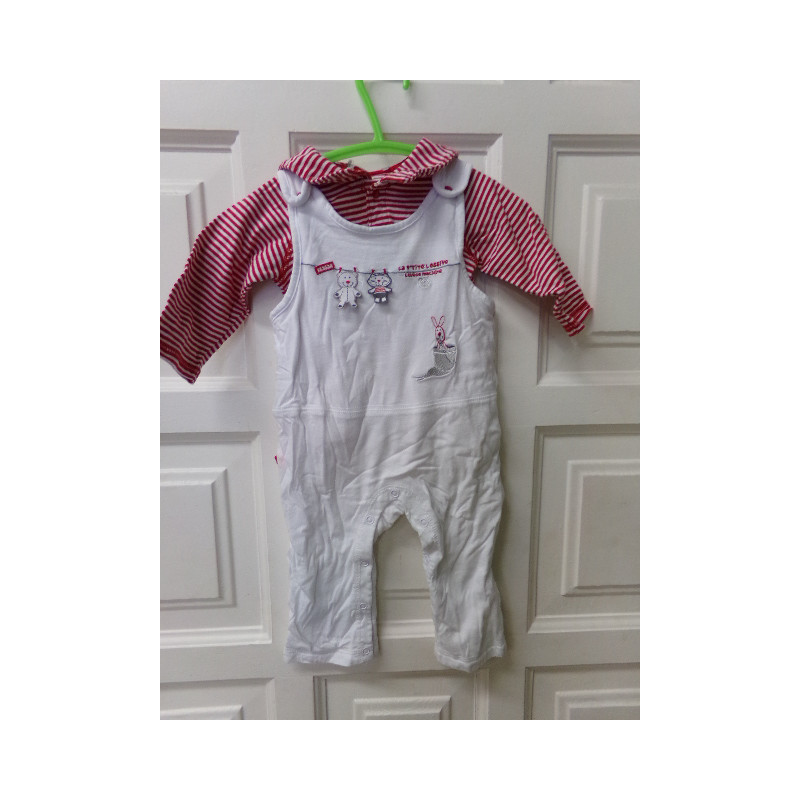 Conjunto marinero talla 3 meses. Segunda mano