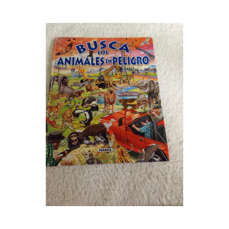 Busca los animales en peligro. Segunda mano