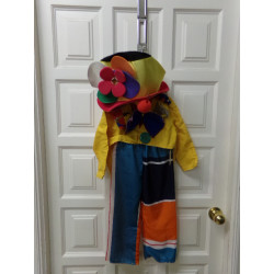 Disfraz de payaso talla 4 años. Segunda mano