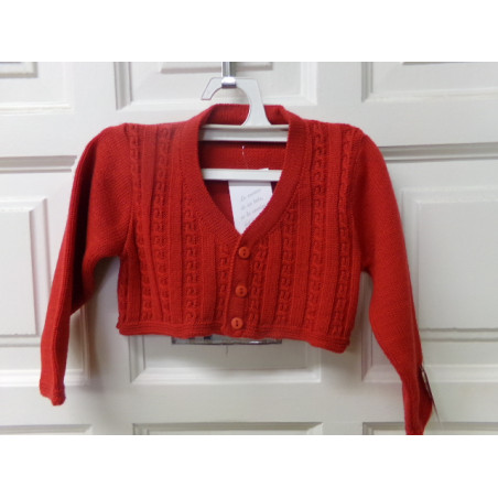 Chaqueta roja talla 2 años. Segunda mano