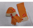 Conjunto gorro bufanda y manoplas 6 años