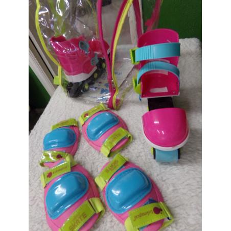 Patines Imaginarium con protecciones. Segunda mano