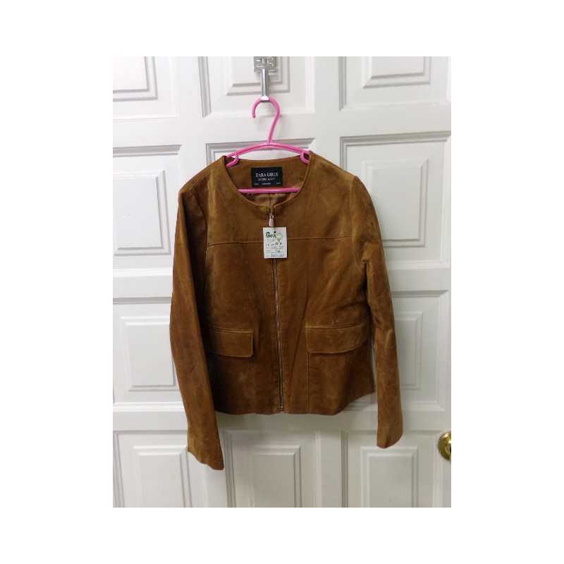 Cazadora ante talla 9 años. Segunda mano