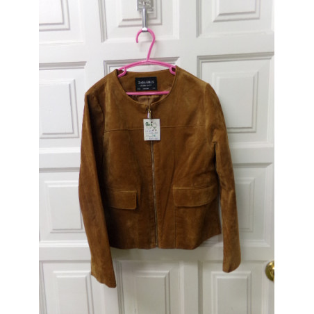 Cazadora ante talla 9 años. Segunda mano