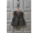 Chaleco pelito Zara talla 18-24 meses. Segunda mano