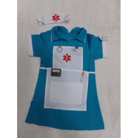 Disfraz enfermera talla 8 años. Segunda mano