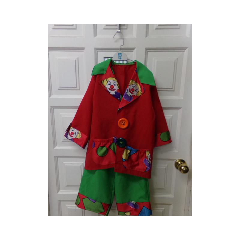 Disfraz de payaso talla 4-5 años. Segunda mano