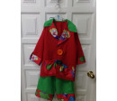 Disfraz de payaso talla 4-5 años. Segunda mano