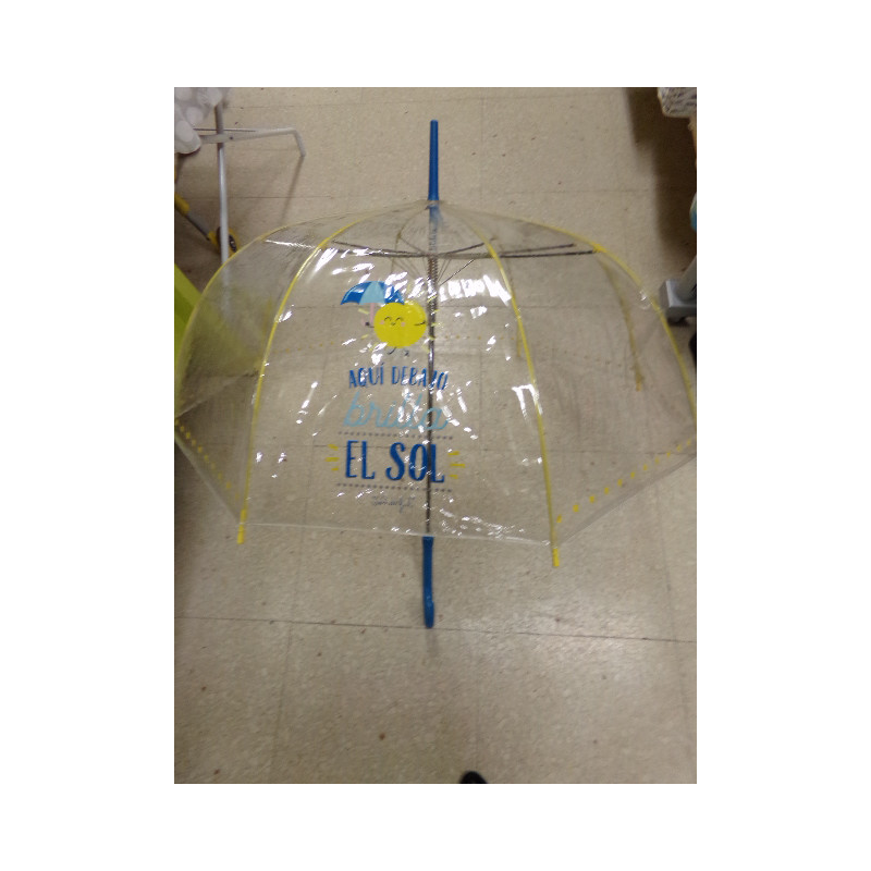 Paragüas Aqui debajo brilla el sol. Segunda mano